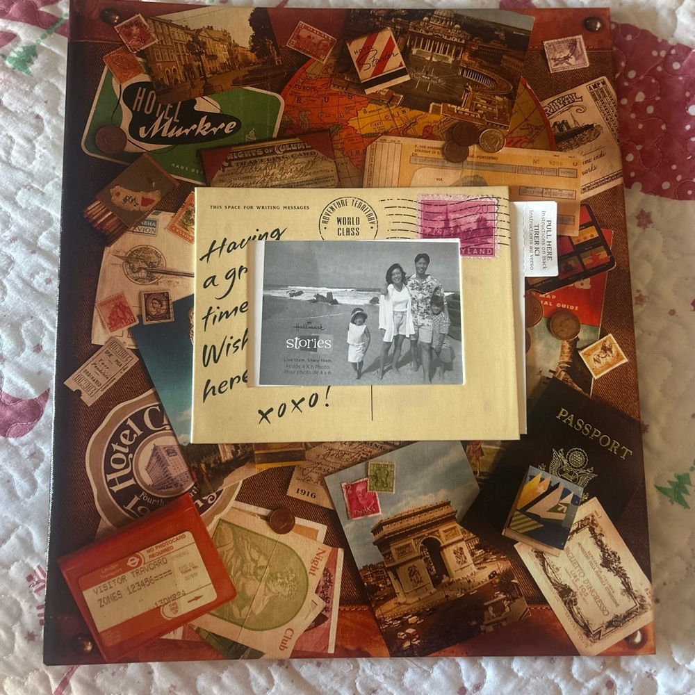 Vintage Post-bound Photo Album. NWOT.